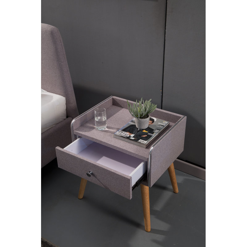 Table de chevet 1 tiroir Cargile
