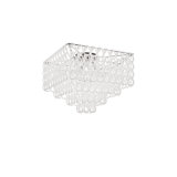 Minigiogali Ceiling Lamp 65Q White Glossy Chrome E26 Ul