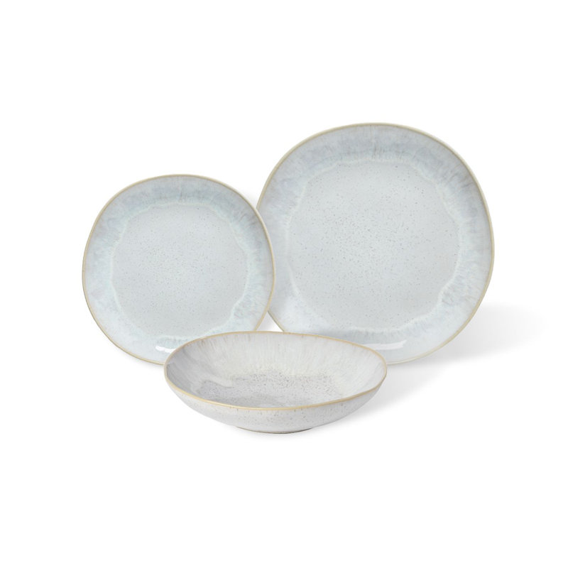 Eivissa Stoneware Pasta Dish, Sand Beige