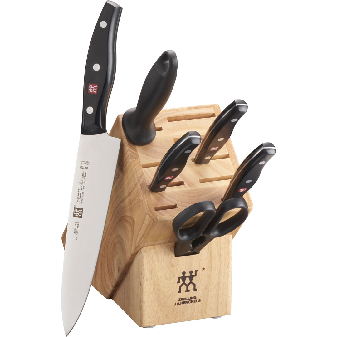ZWILLING Twin Signature 7-Piece, Knife Block Set ZWILLING J.A. Henckels