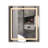 Bilol Glass Flat Wall Mirror