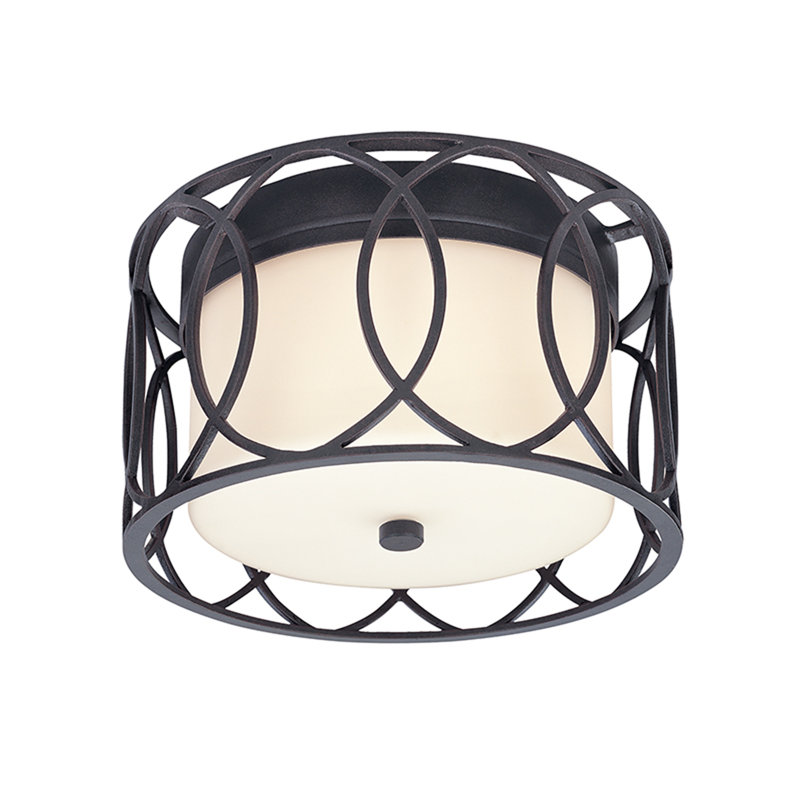 Sausalito 2 - Light Flush Mount, Deep Bronze