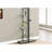 60"H Modern Taupe Bookcase With Metal Base For Office Contemporary Display Shelves