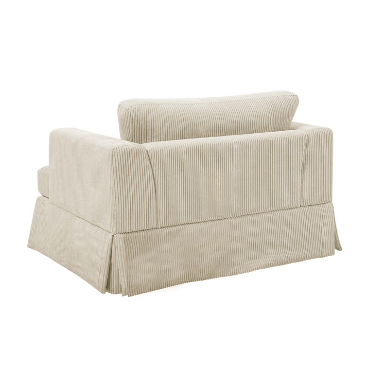 Wade Logan® Arinda Upholstered Ottoman & Reviews