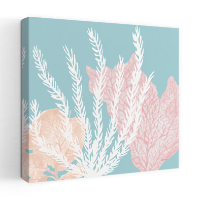 Coastal Coastal Reef V Blue With Blue Coast Art