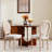 Cateno Solid Wood King Louis Rattan Back Side Chair (Set of 2)