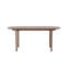 Binca Oval Metal Base Dining Table-671057243-671057237