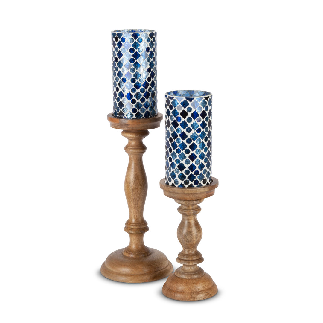 12'' H Tabletop Candlestick (Set of 2) Breakwater Bay