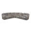 Canapé modulaire en cuir inclinable Dazzle-110480242