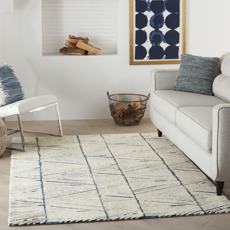 Christoffer Hand Tufted Wool Indoor Rug, Rectangle 8'3' x 11'6"