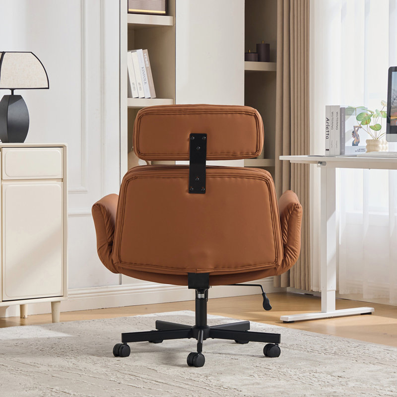 Fauteuil de bureau Criss, Brun, Brun, Noir