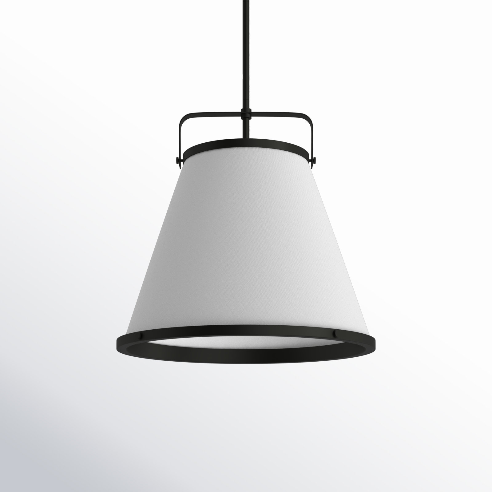 Coco 3 Light Dimmable Pendant, Black