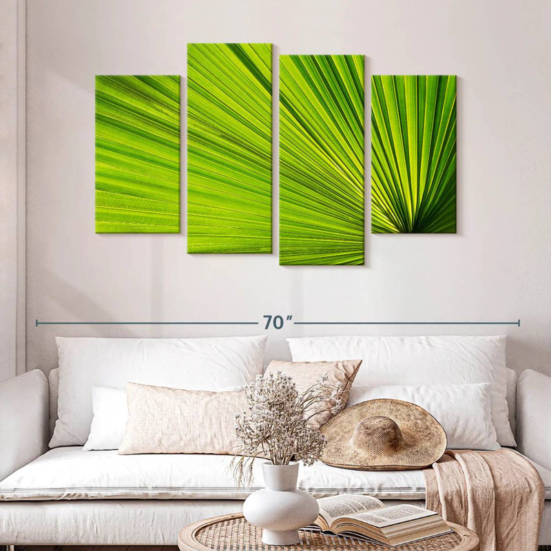 Harnek Fan Palm Leaf, 32" H x 52" W
