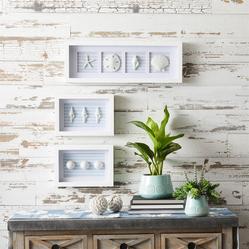 Framed Beach Wall Plaque 