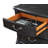 3-drawer Nightstand Black