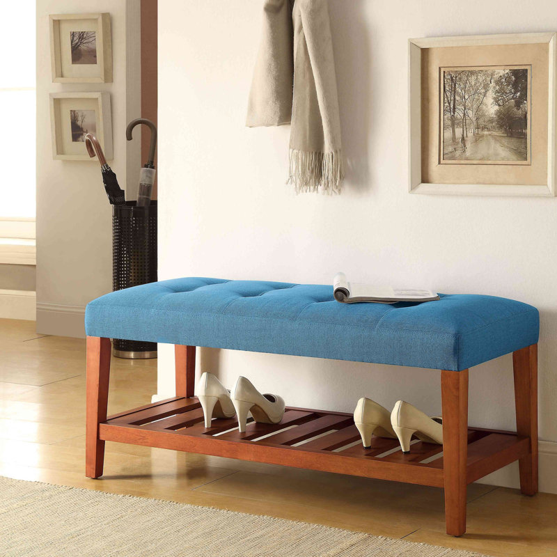 Fabric Bench, Light Blue
