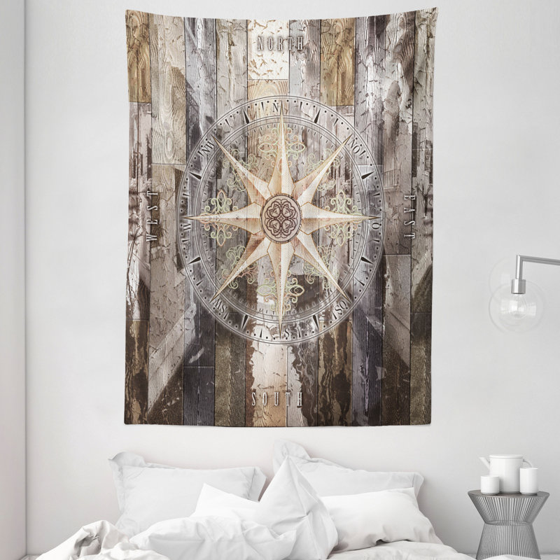 Tapisserie polyester tropique mer, H 80 po x l 60 po