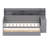 2 Drawer Wooden Daybed-717400419