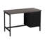 Bureau d'ordinateur personnel en métal pour ordinateur portable configurable à droite ou à gauche avec tiroirs de rangement de L 48 po-42129269