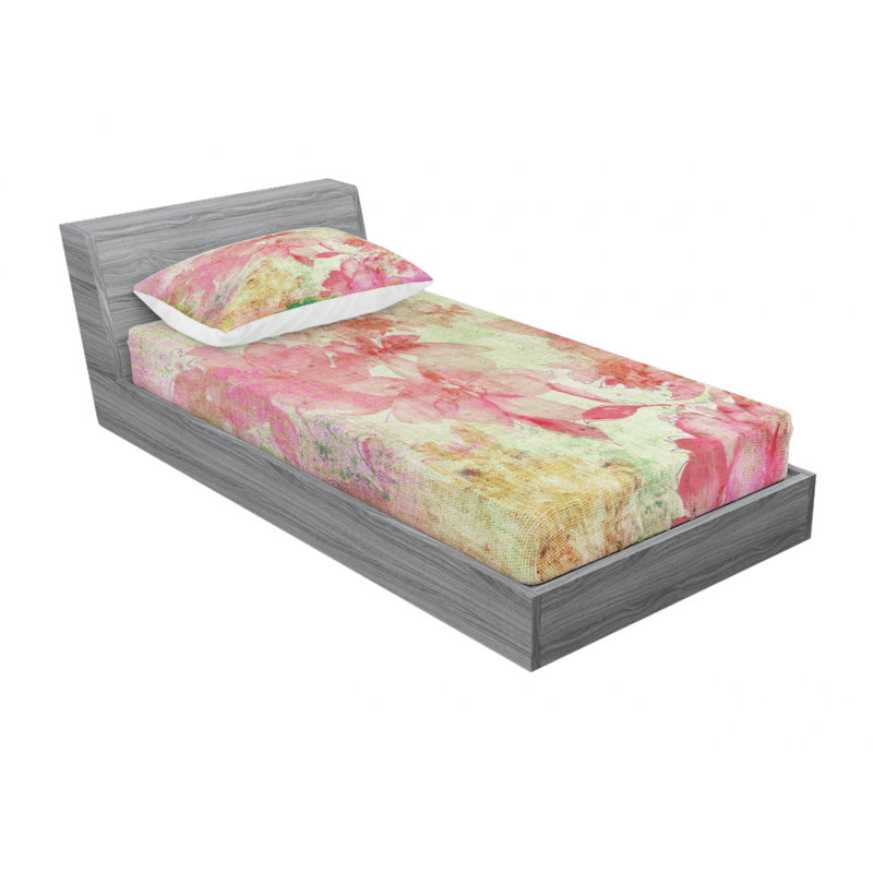 Microfiber Sheet Set, Twin XL Sheet Set with Fitted Sheet