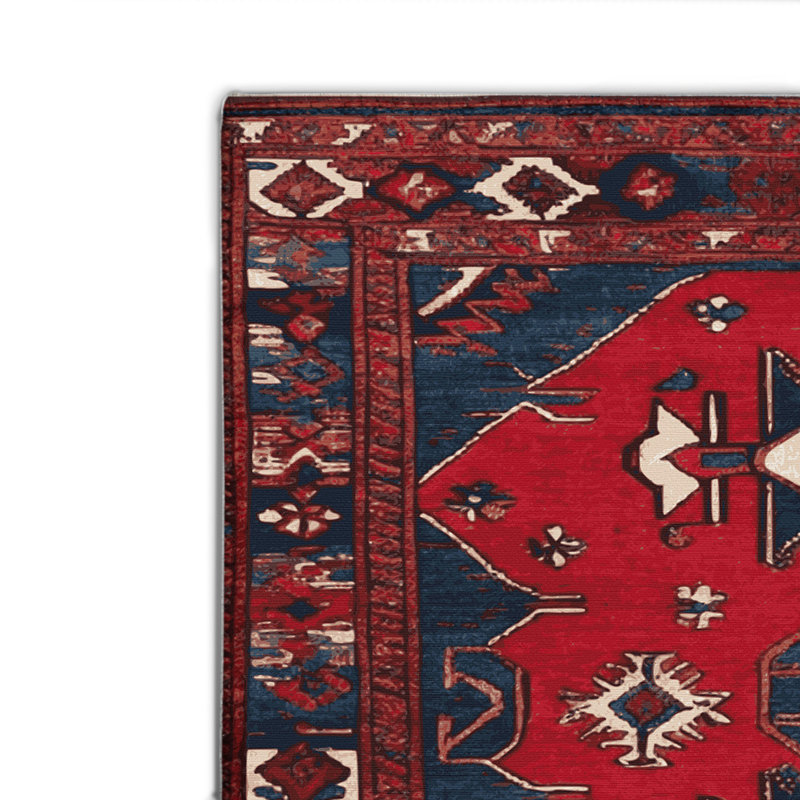Turkish Brown Indoor and Outdoor Area Rug, Rectangle 2' x 3'