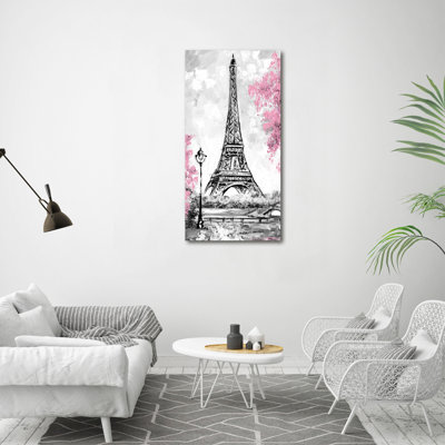Eiffel Tower Paris - Wrapped Canvas Print