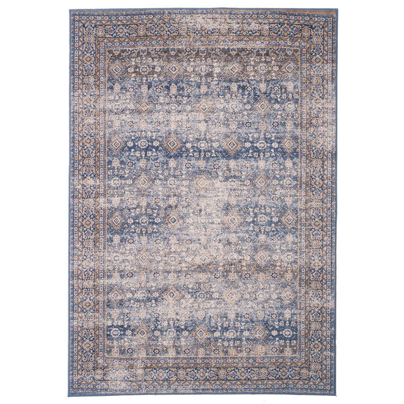 Marsida Performance Wool Oriental Indoor Rug, Rectangle 3'11" x 5'6"