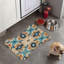Ikat Weave - Tapis d'alimentation en os 1 pièce