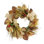31" Fall Wreath Decorated With Heather, Astilbe, Wheat And Pears