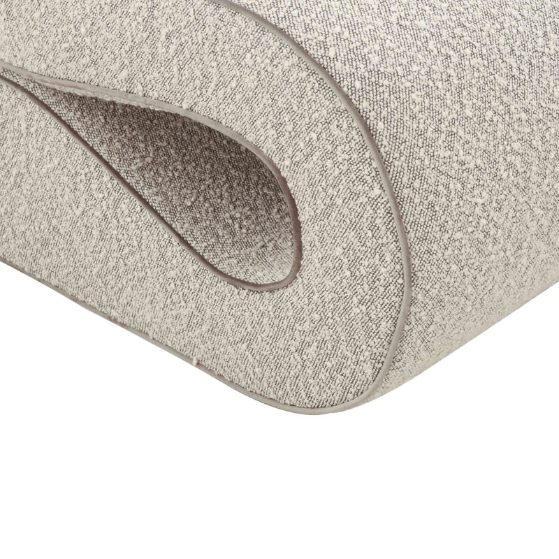 Senna Speckled Boucle Accent Chair, Grey