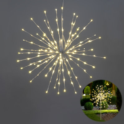 24" Starburst Hanging Light Sphere