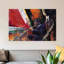 «Red Hot» par Kim G, impression sur toile tendue sur châssis-20938495-72042399-72042405