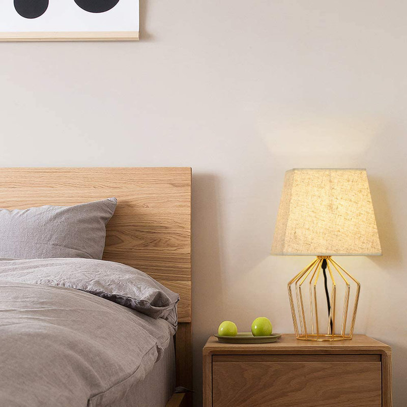 Lampe de table en or 15 po Maritza