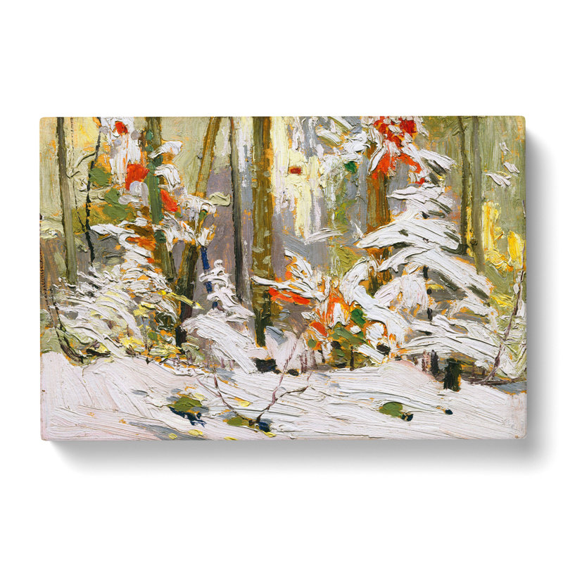 Winter Woodland by Tom Thomson - Wrapped Canvas, 35cm H x 50cm W x 3cm D