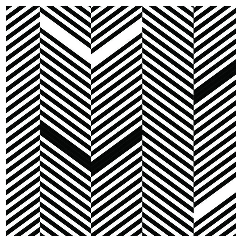 Murale à chevrons et chevrons, l 96 po x L 144 po