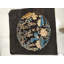 Tapis noir antique en laine antique chinois Pékin