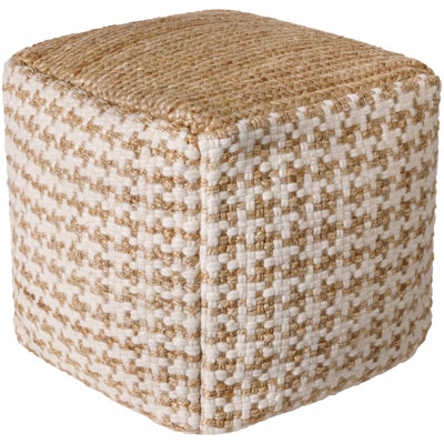 Brutton Upholstered Pouf