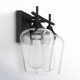 Breena 2 Light Transparent Dimmable Vanity Light