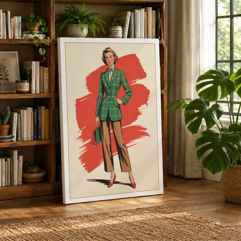 Print, 18x12 - 45.7 x 30.5 cm, Terracotta Border