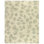 Eucalyptus Floral Area Rug in Gray/White