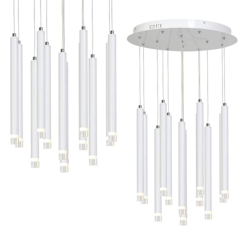 Alba 13 - Light White LED Cluster Pendant