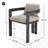 Patio Outdoor Aluminum Dining Chair Set Of 2-512248177