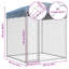 Aubrianna 225cm H Kennel With Door