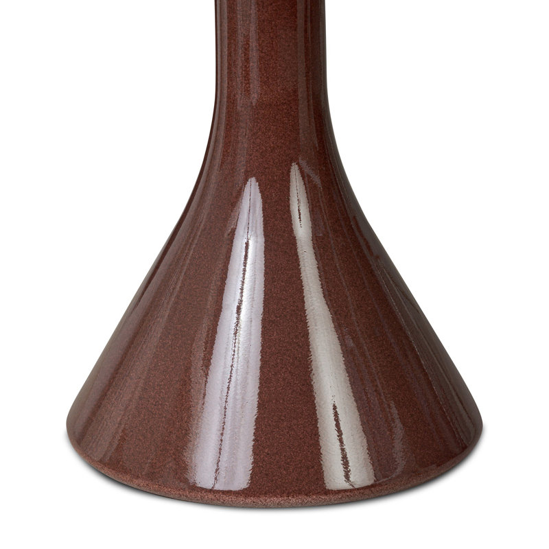 Vernon Dining Table-Smooth Red Concrete