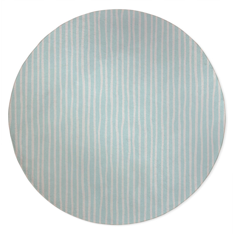 Ribbon Play Kids Play Mat, Light Blue/Blue