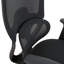 Saif Polyester Office Chair with Headrest-1961302993