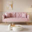 Canapé-lit moderne avec garniture cloutée et coussin décoratif assorti-551080656