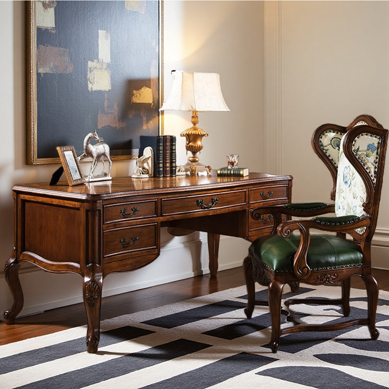 American minimalist style desk and chair set