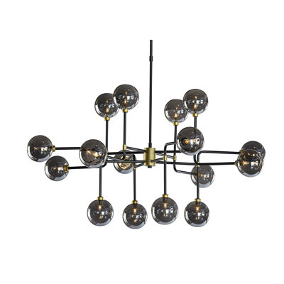 Denyell 16 - Light Glass Chandelier