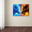 «Fire and Ice» par Kivalina, impression sur toile tendue-24039105
